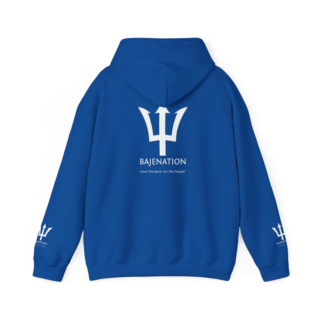 BAJENATION Logo Graphic Pullover- White Logo