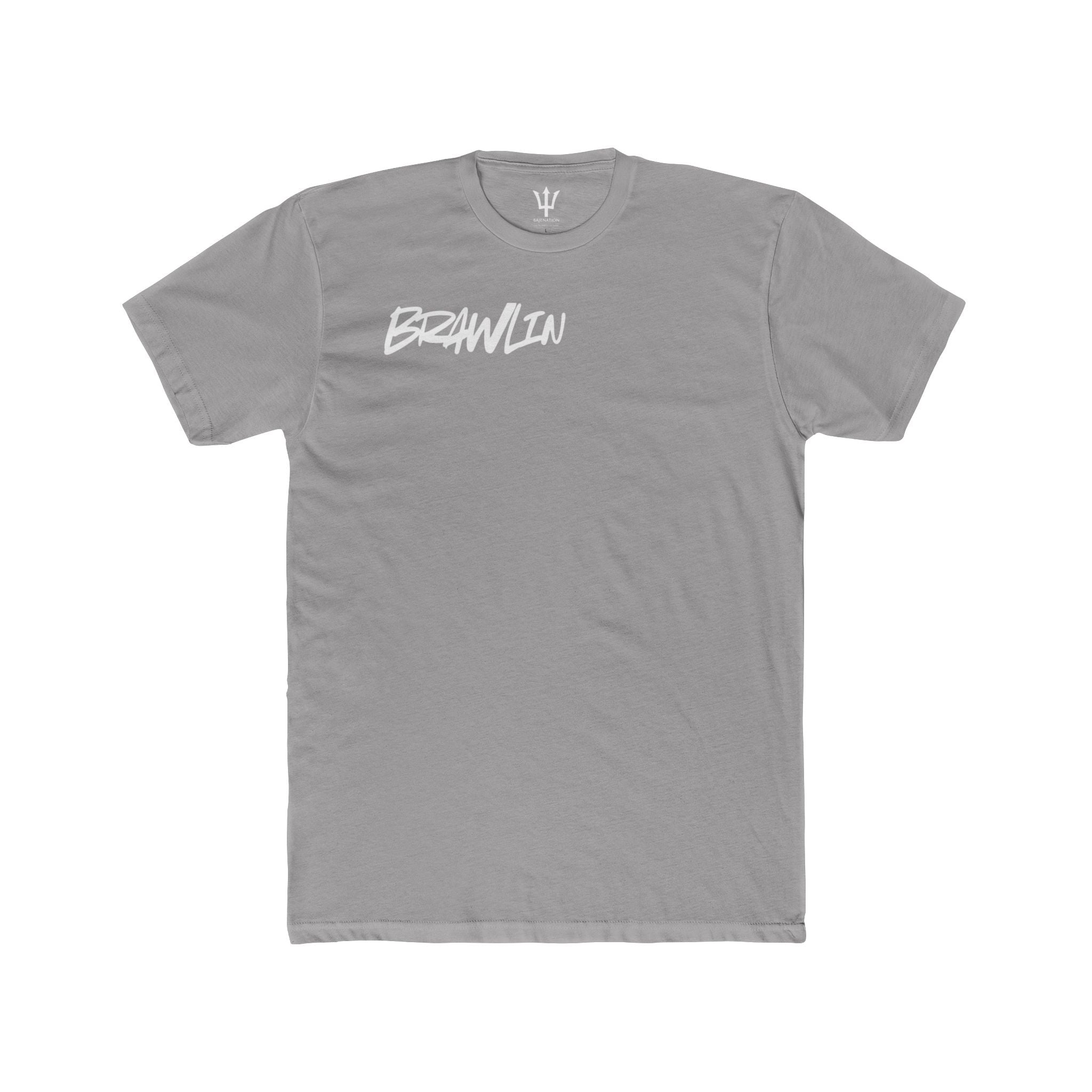 'Brawlin' T‑Shirt White Logo