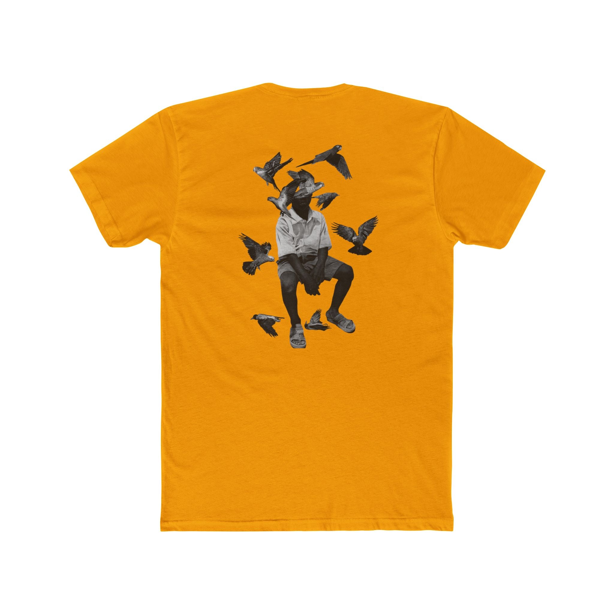 “Bird Boy” Cotton Crew Tee