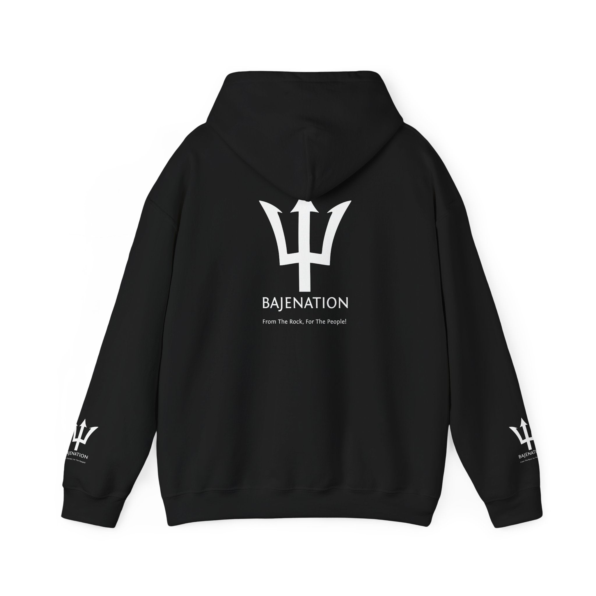 BAJENATION Logo Graphic Pullover- White Logo
