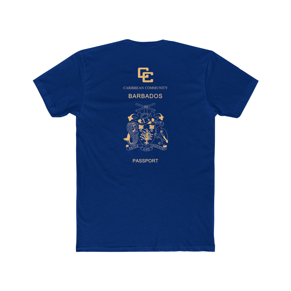 “Barbados Passport Crest” T Shirt