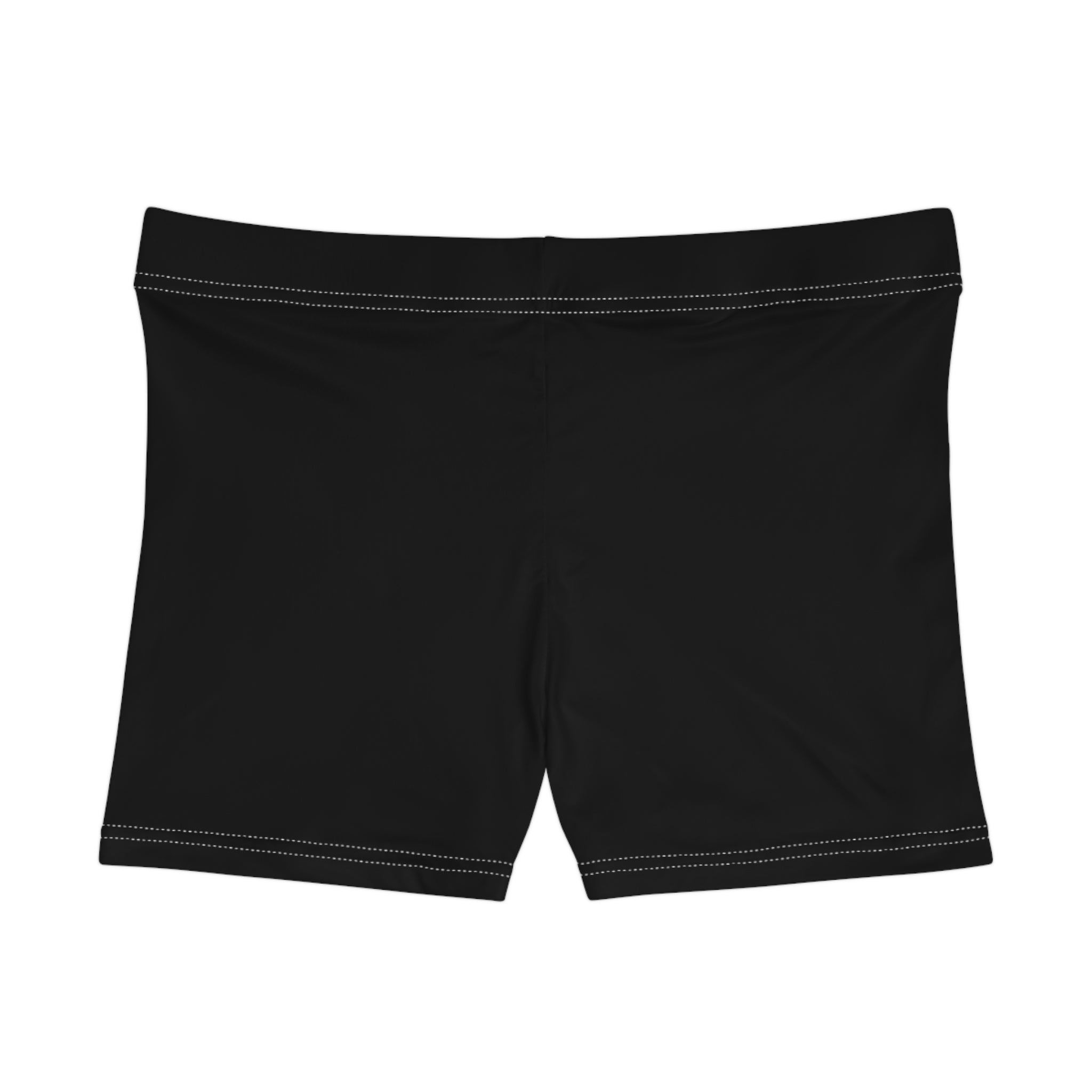 BajeNation Trident Women's Athletic Shorts — Black