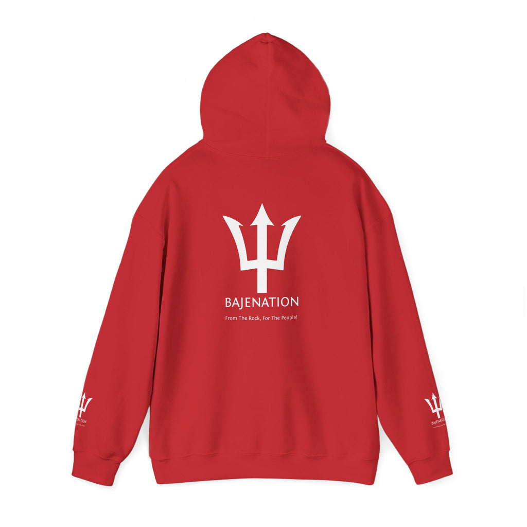 BAJENATION Logo Graphic Pullover- White Logo