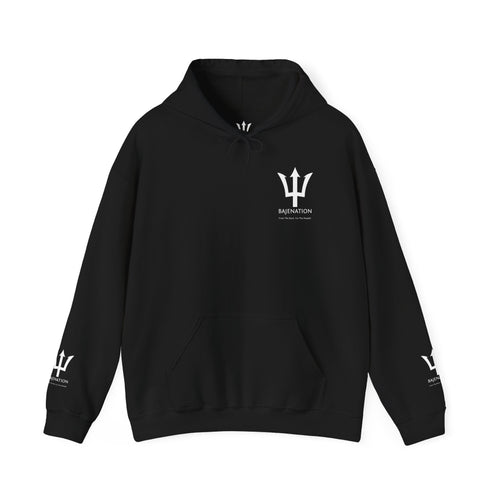 BAJENATION Logo Graphic Pullover- White Logo