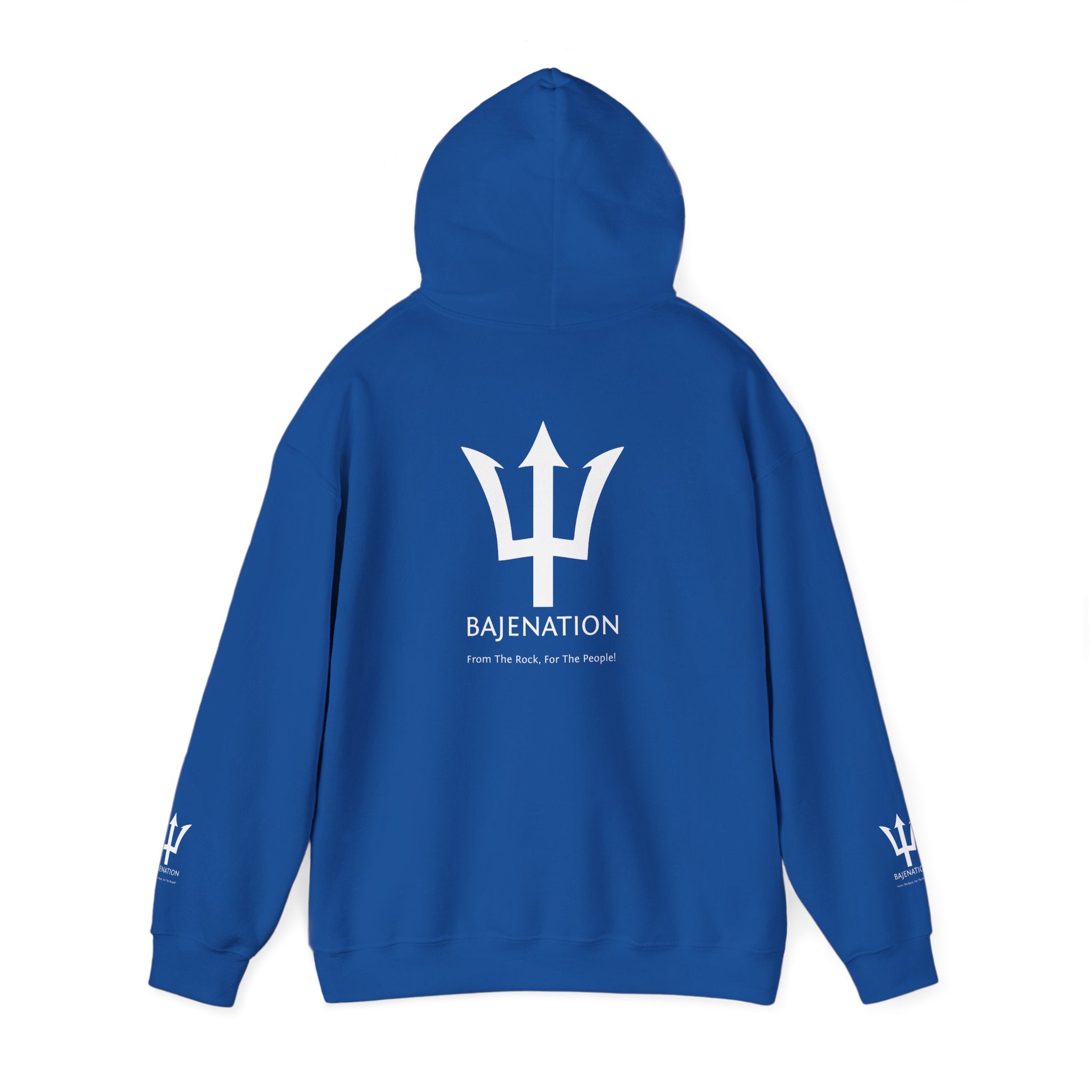BAJENATION Logo Graphic Pullover- White Logo