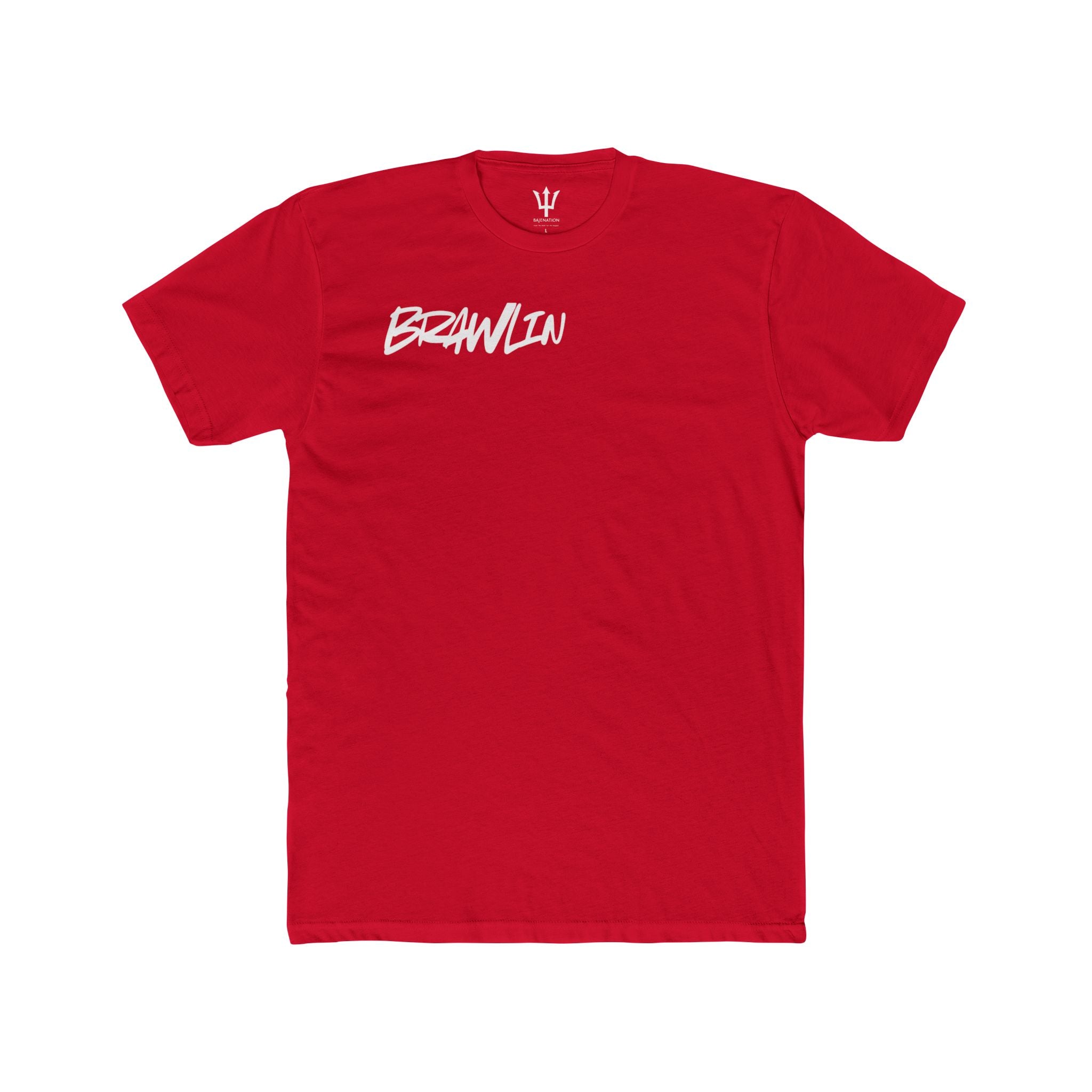 'Brawlin' T‑Shirt White Logo