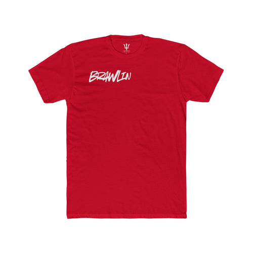 'Brawlin' T‑Shirt White Logo