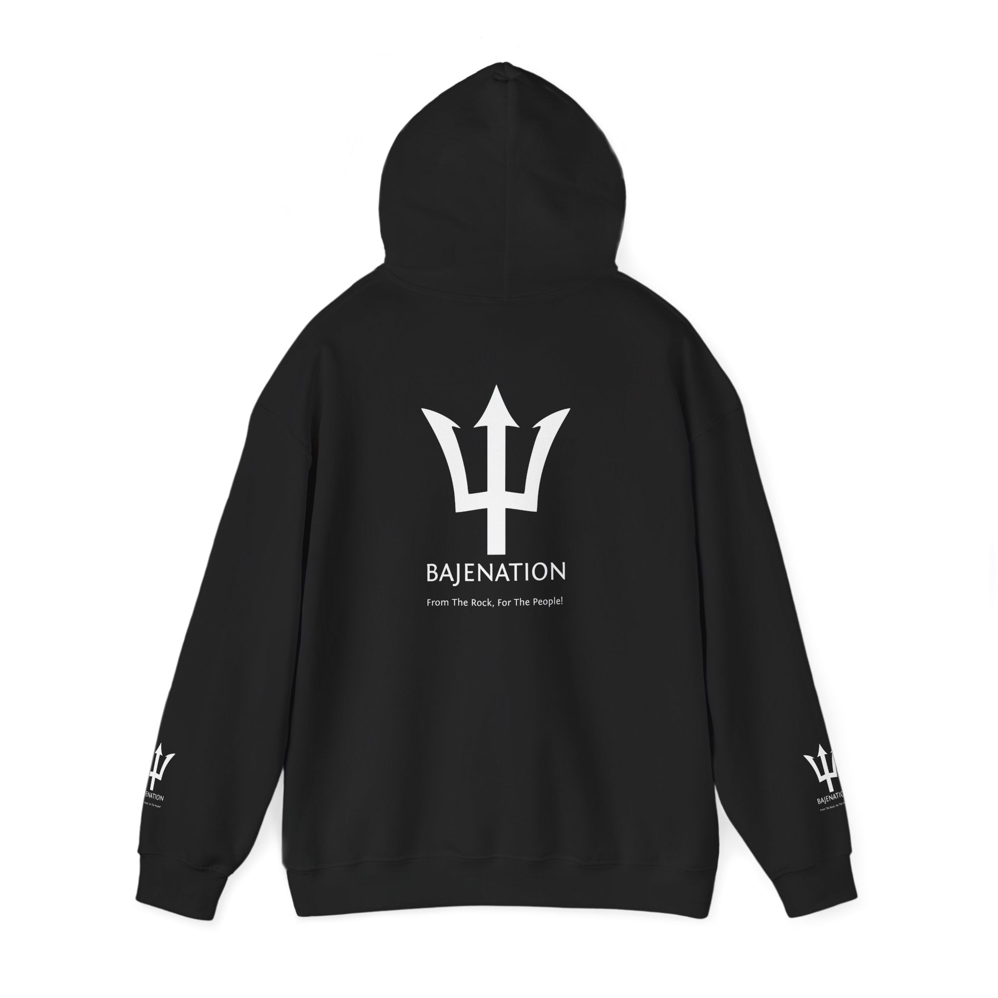 BAJENATION Logo Graphic Pullover- White Logo