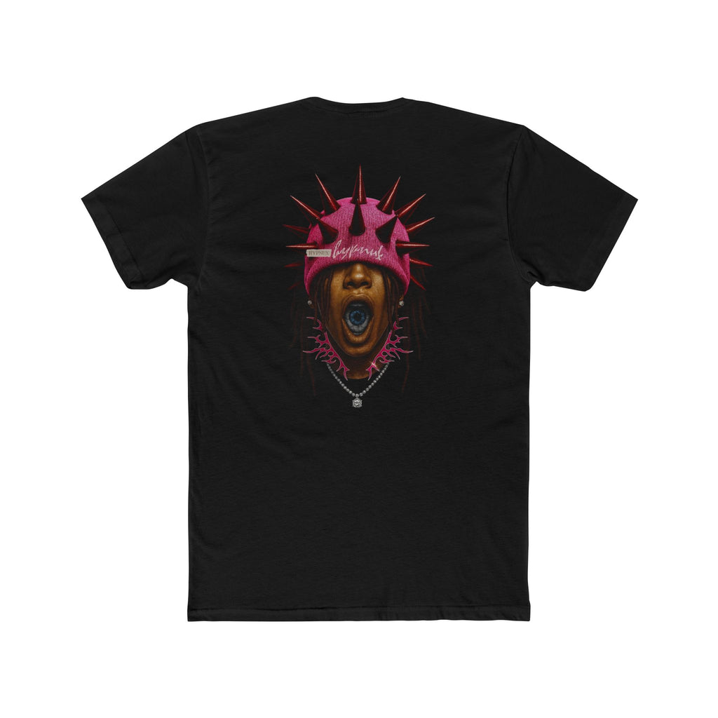 “Neon Crown Screaming Face” Back Print Tee