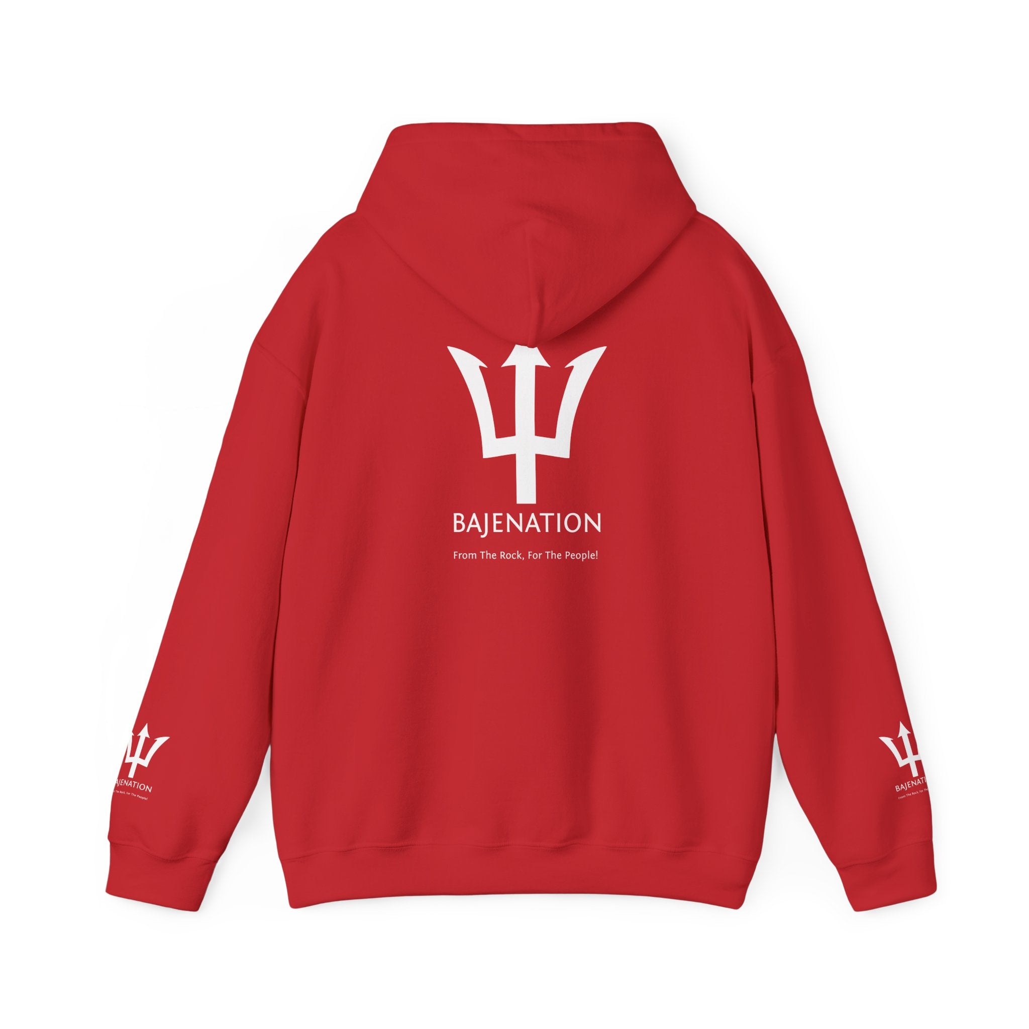 BAJENATION Logo Graphic Pullover- White Logo